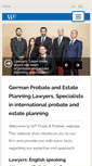 Mobile Screenshot of german-probate-lawyer.com